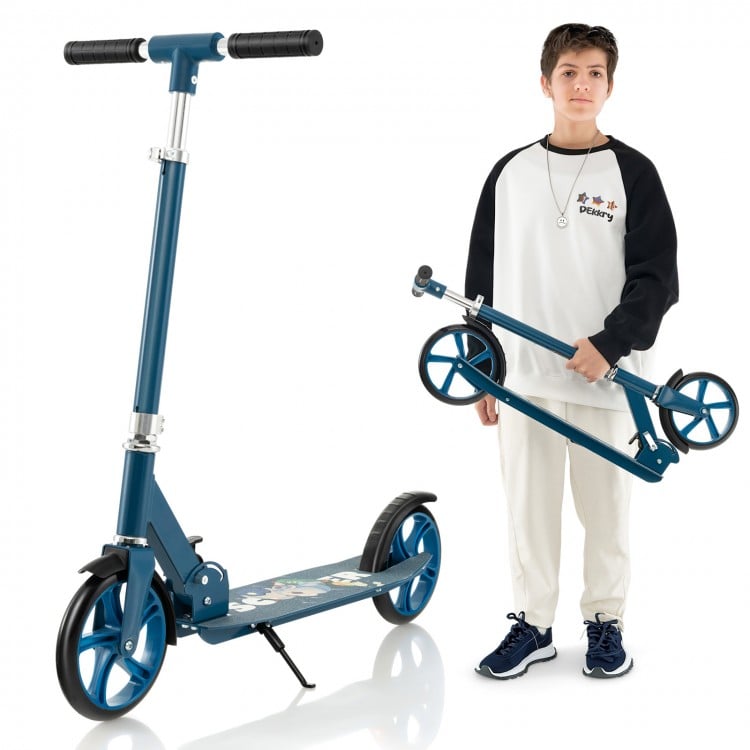 Folding Aluminum Alloy Scooter with 3 Adjustable Heights - Gallery View 1 of 10