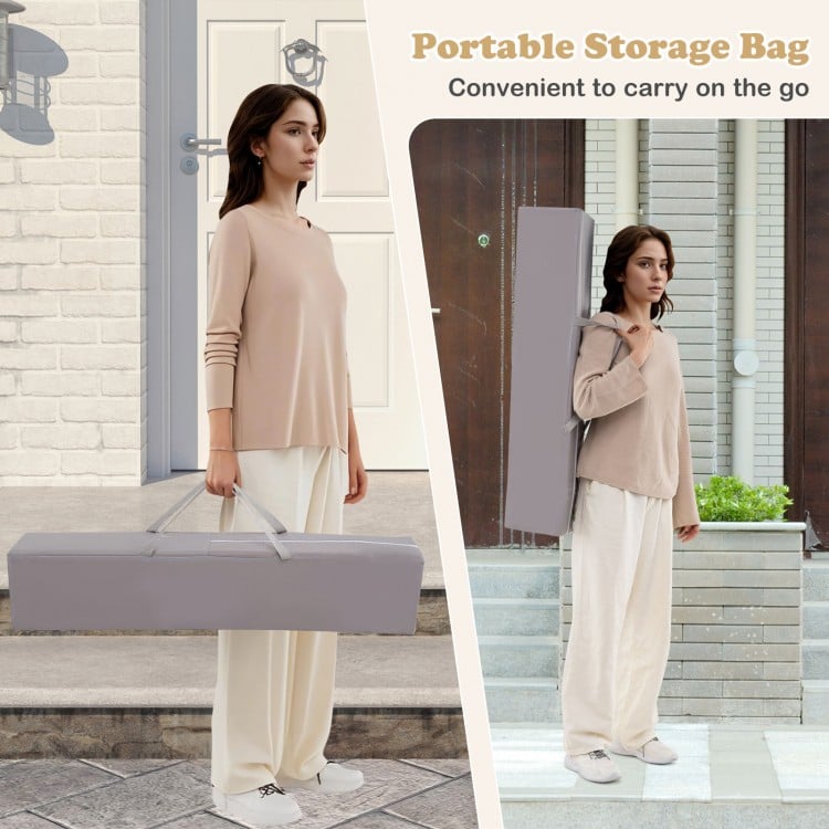 Portable storage bag for the Large Baby Playpen, designed for easy transport and organization on the go.