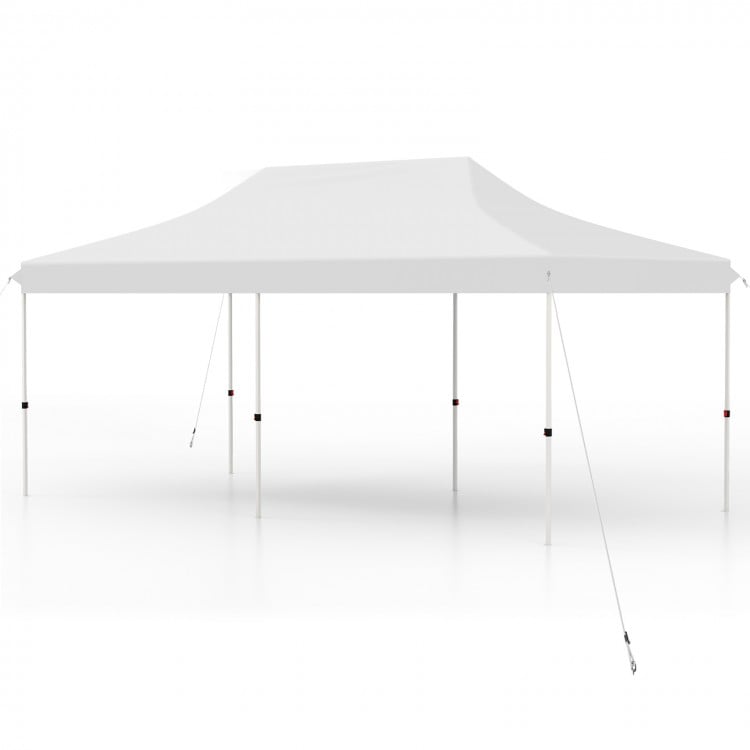 10 x 20 FT Pop-up Canopy Tent with Carrying Bag - Gallery View 1 of 11