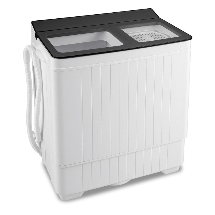 Portable Washing Machine with 18 LBS Washer and 8 LBS Spinner Combo - Gallery View 314 of 335