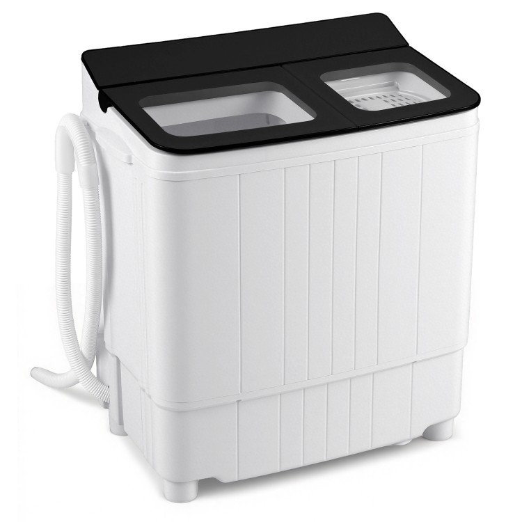 Portable Washing Machine with 18 LBS Washer and 8 LBS Spinner Combo - Gallery View 100 of 335
