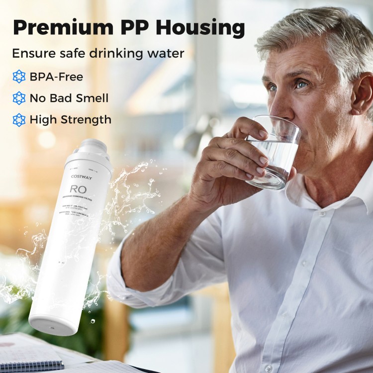 PPC filter replacement for WYN-ROZ902 system, featuring BPA-free housing for pure water and quick, tool-free.