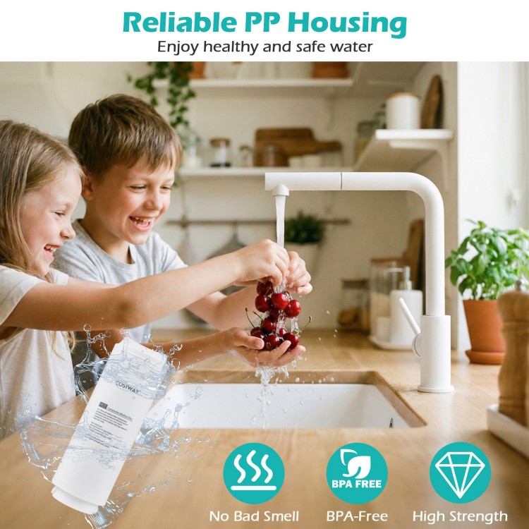 Replacement PCT filter for AW-RB20/AW-RB05, featuring BPA-free PP housing and multi-layer filtration for pure water.