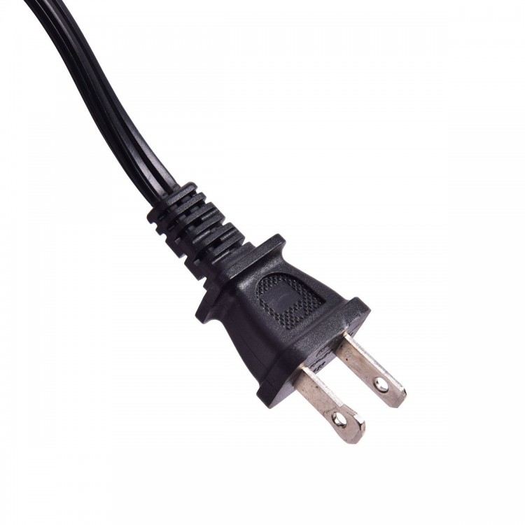 Power cord of a 1500 W electric portable oil-filled radiator space heater for convenient storage and mobility.