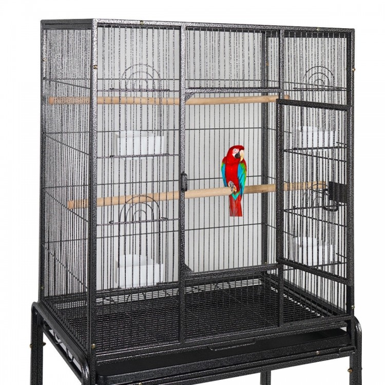Bird Parrot Cage Cockatiel House Costway Gallery View 7 of 11
