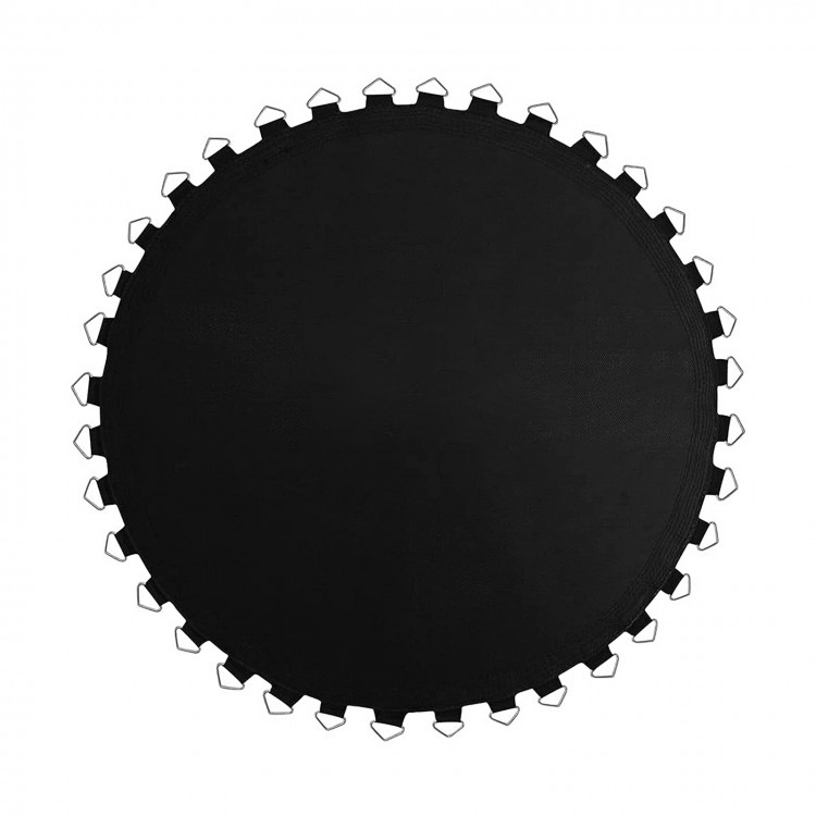 High-elastic PP replacement jumping mat, 12 ft diameter, featuring durable material and upgraded 8-row stitching for.