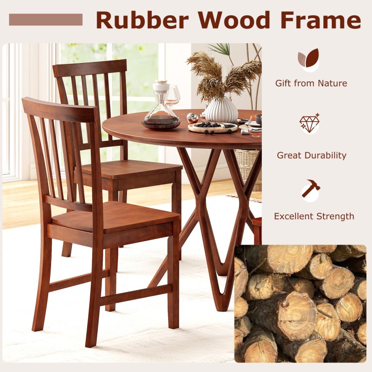 Single dining chair with solid rubber wood legs, showcasing elegant craftsmanship and ergonomic design for comfort.