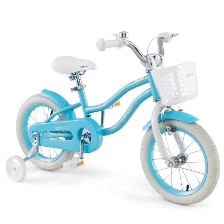 14/16/18 Inch Kids Bike with Dual Brakes and Adjustable Seat - Gallery View 1 of 9