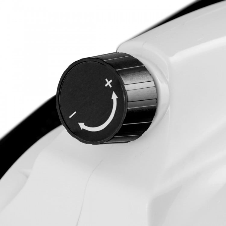 Close-up of the adjustable tension knob on the Portable Resistance Adjustable Mini Magnetic Elliptical Stepper Machine.