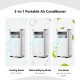 8000 BTU(Ashrae) 3-in-1 Portable Air Conditioner with Sleep Mode - Gallery View 4 of 9