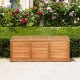 Acacia wood storage bench box with flip-top lid, perfect for patio or garden, offering 46-gallon capacity.