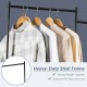 Portable multifunctional dresser with 8 fabric drawers and heavy-duty steel frame, ideal for organizing clothes and.