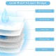 Leak-proof 5-layer design of pet wee pads featuring non-woven fabric and bibulous paper for effective fluid absorption.