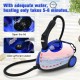 Heavy-duty 2000W steam cleaner mop in blue with detachable unit, featuring a 1.5L tank for continuous steam cleaning.