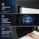 Compact 0.6 Cu.Ft black beverage refrigerator with a powerful cooling compressor and a convenient drip tray for easy cleaning.