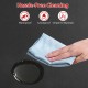Thick rubber exercise mat set featuring waterproof and sweatproof material for hassle-free cleaning and maintenance.
