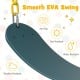 Smooth EVA swing with anti-slip surface, water-resistant design, perfect for kids' outdoor play and fun.
