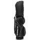 Lightweight stand bag for women's golf club set, featuring adjustable straps and multiple pockets for convenience.