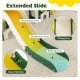 10 in 1 Toddler Slide Set Kids Slide and Climber Playset Indoor Playground - Gallery View 7 of 11