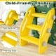 10 in 1 Toddler Slide Set Kids Slide and Climber Playset Indoor Playground - Gallery View 8 of 11