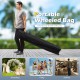 Portable wheeled bag for 10 x 10 FT pop-up canopy tent, ideal for weddings, parties, and markets.