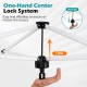 One-hand center lock system for easy setup of the 10 x 10 feet black outdoor pop-up canopy tent.