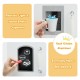 Kitchen pretend play cookware set featuring a realistic water dispenser and blackboard for kids' creative fun.