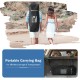 Portable carrying bag for 10 feet inflatable stand-up paddle board, designed for easy storage and transportation.
