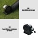 Powerful blower for the 14' inflatable outdoor movie projector screen, ensuring quick inflation and stability with.