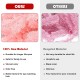 6 feet pink artificial Christmas tree with full-bodied spruce design, made of 100% new PVC material for safe holiday.