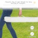 Portable cotton kids' play tent in a sturdy polyester bag, lightweight design for easy carrying and transport.