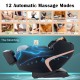 3D SL-Track full body massage chair in black with Thai stretching feature and advanced massage modes for relaxation.