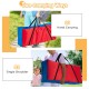 Carrying bag for 4-to-Score game set, featuring ergonomic handles and shoulder straps for easy transport.