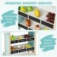 Kids wooden ice cream cart with chalkboard and storage, featuring shelves for toy accessories and easy mobility with.