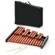 25-note wooden xylophone with mallets, durable hardwood keys, ideal for music education and easy transport in a.