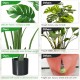 4 feet artificial Monstera Deliciosa tree with 10 leaves in a solid pot, perfect for indoor and outdoor decoration.