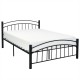 Twin size 8-inch foam mattress with breathable jacquard cover, designed for comfort and stability in various settings.