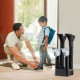 4-shoe electric dryer with timer, featuring anti-blocking tubes and low-noise operation, ideal for drying shoes and.