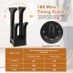 4-tube electric shoe dryer with timer for drying shoes, socks, and gloves, featuring low noise and safety protections.