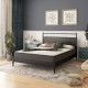Queen size 8-inch breathable memory foam mattress with soft and high-density foam, perfect for comfortable sleep.