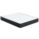 Queen size 8-inch breathable memory foam mattress with soft and high-density foam layers for pressure relief and.
