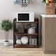 Three-tier industrial bookshelf storage rack with adjustable shelves, featuring a durable wood finish and sturdy metal.