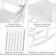 High back wooden rocking chair with slatted design, waterproof finish, and ergonomic armrest for indoor and outdoor use.