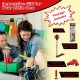 Kids punching bag with adjustable stand and gloves, designed for developing hand-eye coordination and confidence.