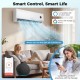 Smart Mini Split AC/Heater with WiFi, Alexa, and Google Assistant for year-round comfort and efficient cooling.