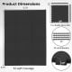 Black 12-tile puzzle exercise floor mat with 52 sq. ft. coverage, ideal for home workouts and easy cleaning.