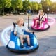 12V Kids Ride On Bumper Car with Remote Control and Flashing Lights - Gallery View 2 of 13