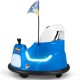 12V Kids Ride On Bumper Car with Remote Control and Flashing Lights - Gallery View 3 of 13