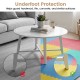 Interlocking multicolor EVA foam floor tiles provide non-slip protection and comfort for living rooms, gyms, and garages.