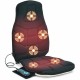 Close-up view of the Seat Cushion Massager with Heat, showcasing the plush cover and vibration motors for personalized.